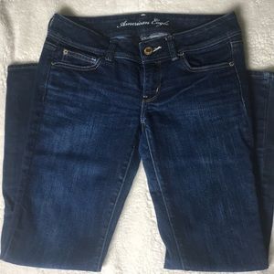 American Eagle Outfitters Dark Blue Boot Cut Jeans